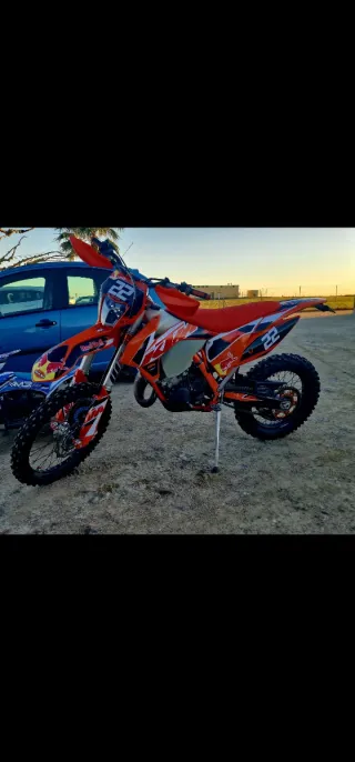 KTM 125 EXC Six Days 2016 Naranja