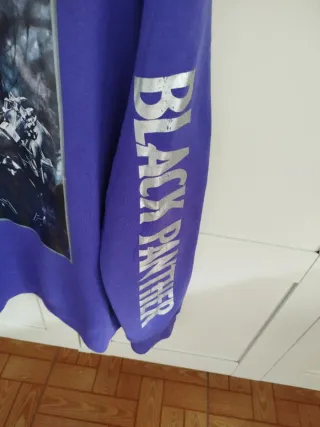 Sudadera Marvel Black Panther Morada