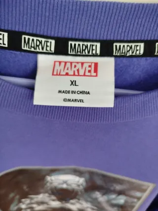 Sudadera Marvel Black Panther Morada