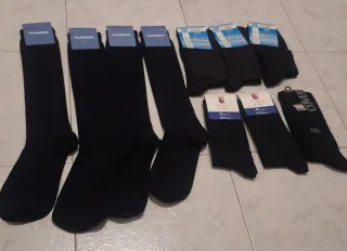 13 paia calze uomo Calzedonia Enrico Coveri nere