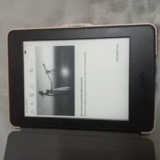 Kindle con funda