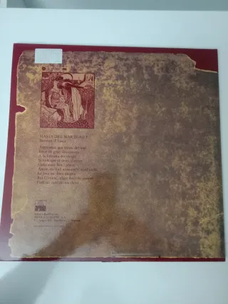 Vinilo María Del Mar Bonet Breviari D'Amor 1982