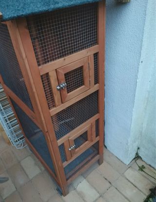 Jaula grande para pájaros