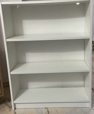 Estantería blanca Ikea madera