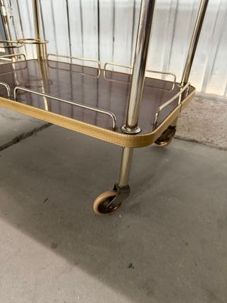Carrito de bar vintage metal
