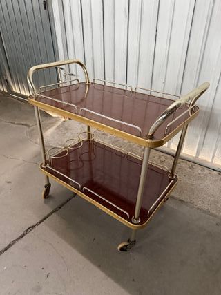 Carrito de bar vintage metal