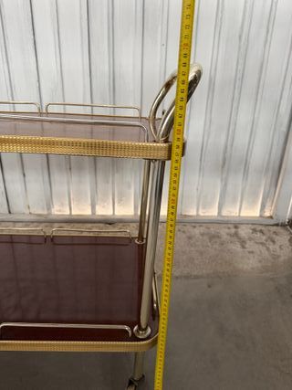 Carrito de bar vintage metal