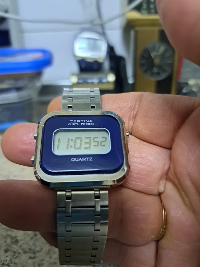 Reloj Certina Digital Vintage