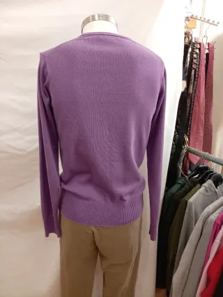 Jersey Morado Cuello V