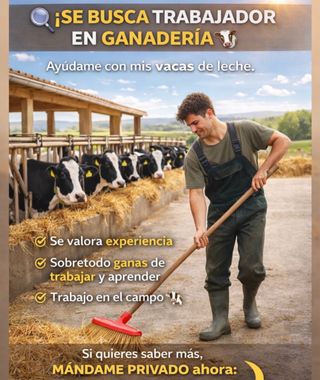 Trabajo de Ganadero Profesional