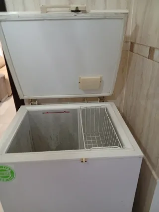 Congelador arcón blanco