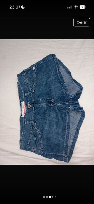 Pantalones cortos tiro bajo