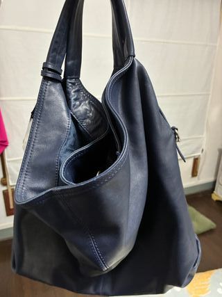 Bolso Furla Azul Piel