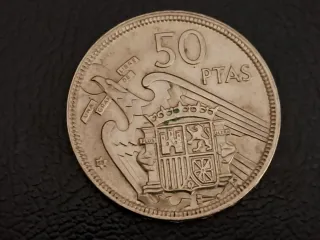 Moneda Franco Caudillo de España 1957
