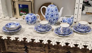 Vajilla Lomonosov LFZ Porcelana Vintage