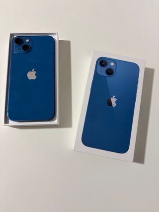 iPhone 13 Azul en perfecto estado nunca reparado