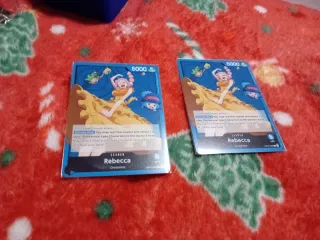 2 Cartas One Piece Rebecca OP15-039