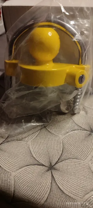 Candado Seguridad Remolque/Caravana Amarillo