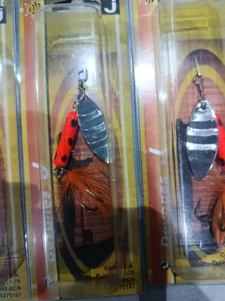 Cucharillas pesca vintage Kali