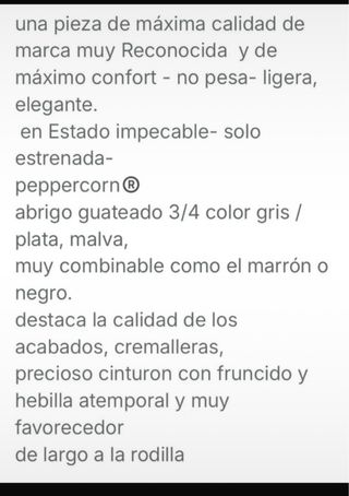 Abrigo guateado vintage malva