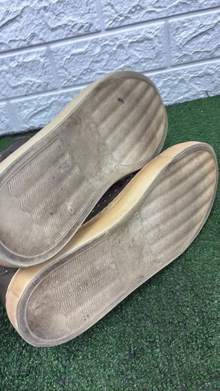 Alexander McQueen Sneakers Uomo Verde Argento