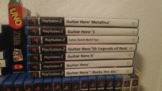 Lote Guitar Hero Ps2