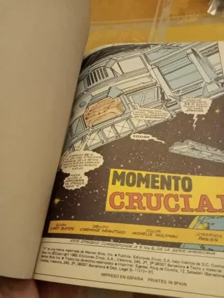 Comic serie V año 1985