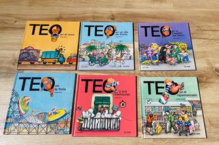 Teo coleccion 6 libros