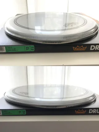 Parches Remo Powerstroke 3 Clear de 13" y 16"