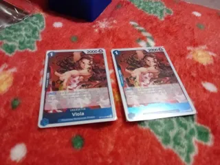 2 Cartas One Piece Viola OP15-040