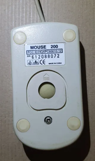 Ratones PC antiguos de bola