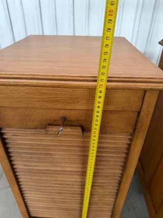 Pareja Mesitas Vintage Madera