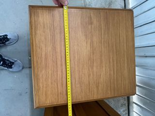 Pareja Mesitas Vintage Madera