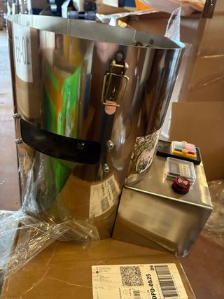 Máquina peladora de castañas nueva