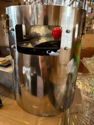 Máquina peladora de castañas nueva