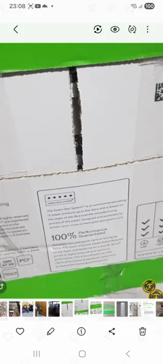 Caja Folios Din A4 80g Reciclados marca Xerox