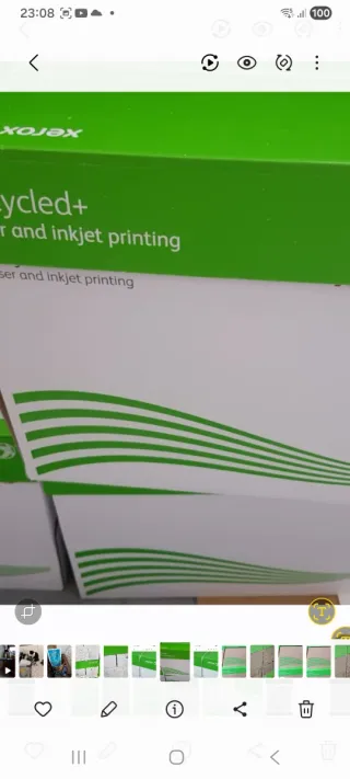 Caja Folios Din A4 80g Reciclados marca Xerox