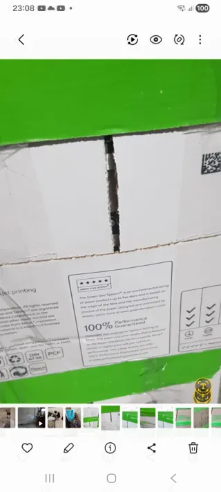 Caja Folios Din A4 80g Reciclados marca Xerox