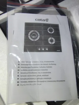 Placa de gas Cata LCI 6021 BK