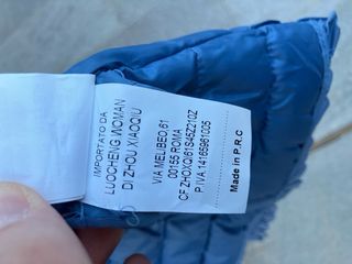 Giacca MONTE CERVINO blu con rouches