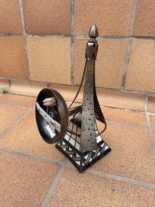 Lámpara de pared Tiffany cristal y metal