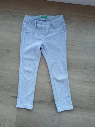 Pantalón Benetton azul claro