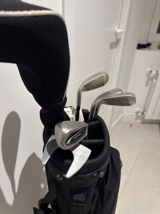 Bolsa de golf Inesis Ultra Light, 7 palos y guante