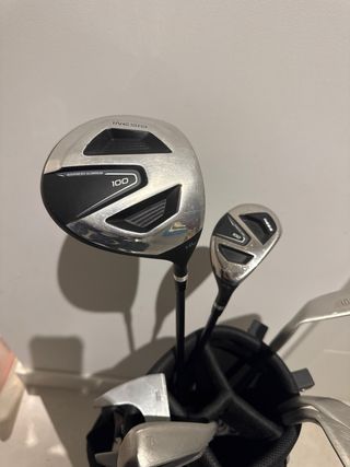 Bolsa de golf Inesis Ultra Light, 7 palos y guante