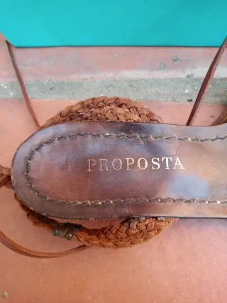 Sandalias Proposta Piel Talla 36.5