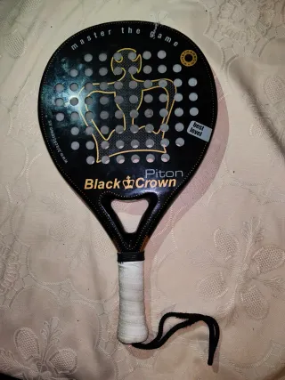 Pala pádel Black Crown Piton