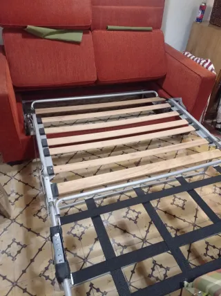 Sofá Cama y Butacas Tela