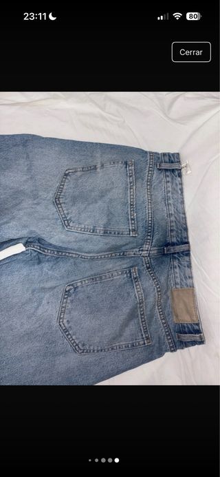 Pantalones vaqueros azules