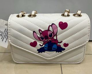 Borsa piccola Stitch con cuori