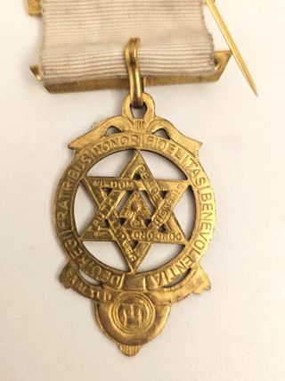 Medalla Masónica Anglo-Sajona